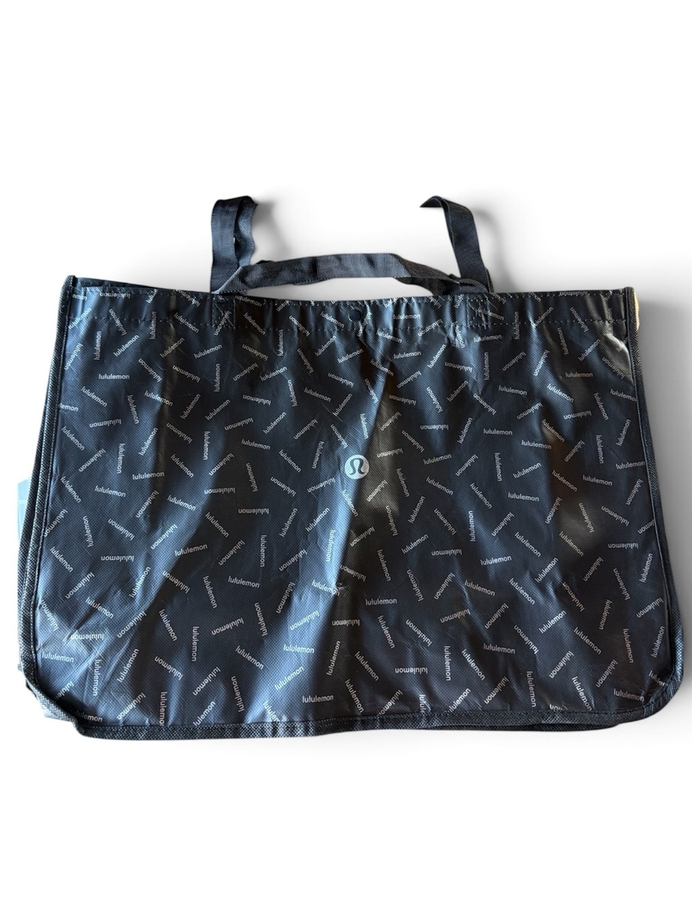 lululemon athletica Black Logo Jumbo Reusable Tote